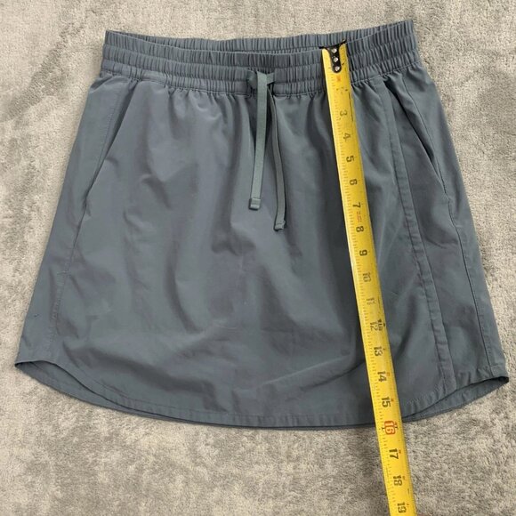 Patagonia Fleetwith Skort Women Small Wetland Blue Performance Tennis Pickleball - Picture 2 of 10